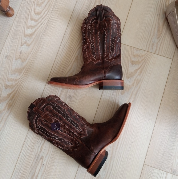 NWOB J.B. Dillon Goat Leather Boots - Picture 3 of 8
